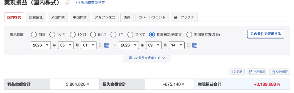 成果証跡・約定画像 1