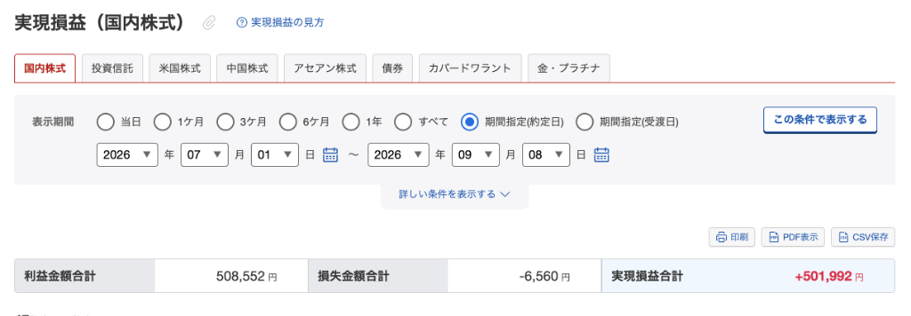 成果証跡・約定画像 2